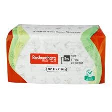 bashundhara hand towel 200pcs
