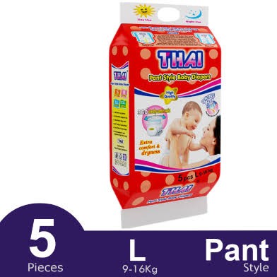 thai diapers L 5pc