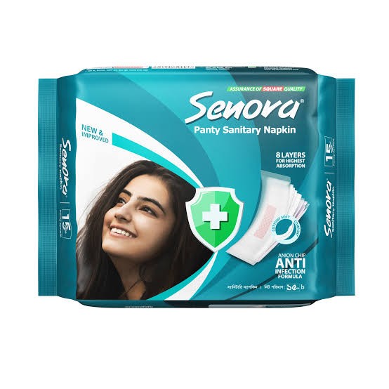 sanora pantie sanitary napkin 15pc