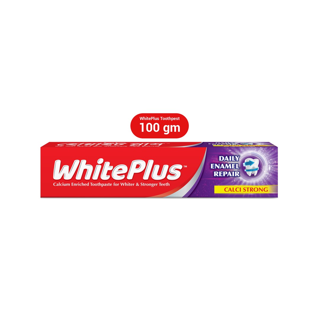 White plus daily enamel repair 100gm