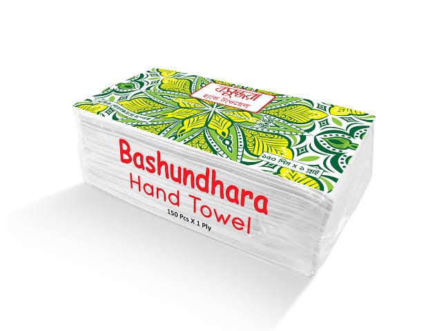 bashundhara hand towel 150pcs