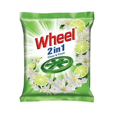 Wheel Washing Powder 2 in 1 Clean & Fresh 200gm