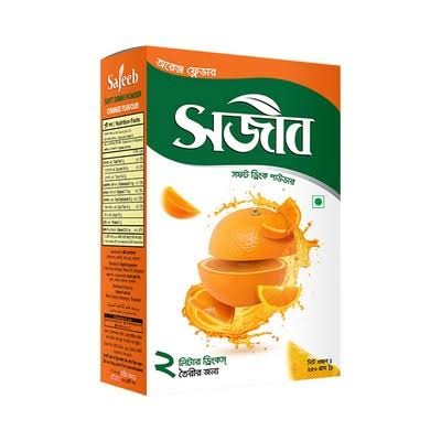 Sajeeb soft drink powder (Orange) 250g