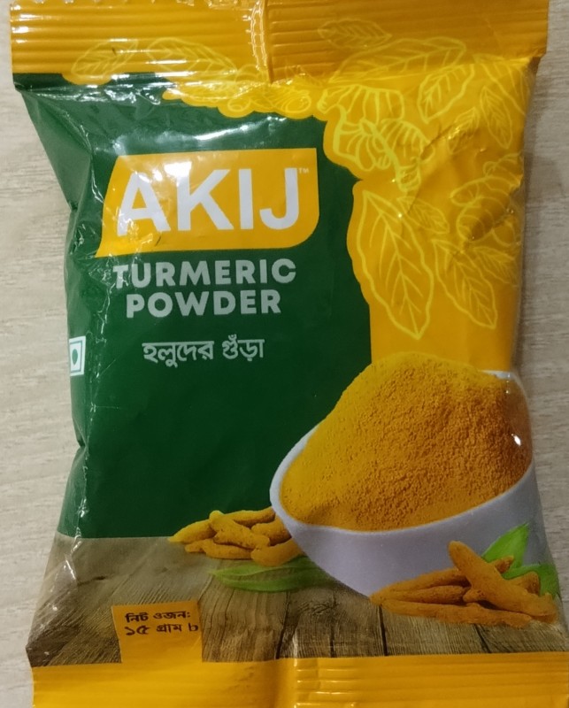 Akij turmeric powder 15g
