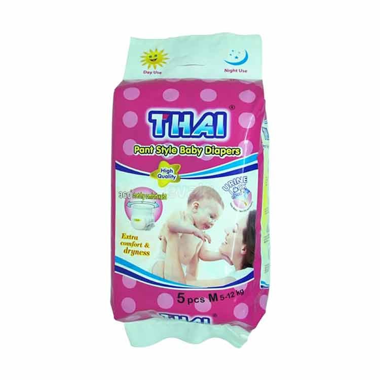 thai diapers M 5pc
