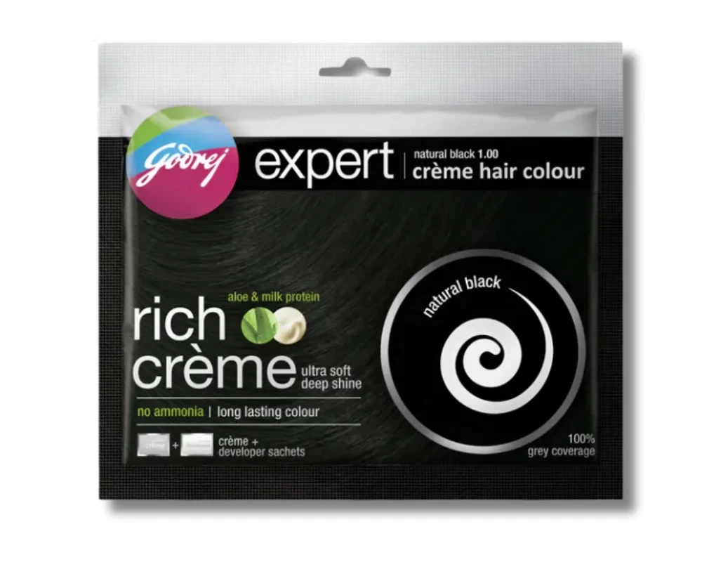 Godrej Expert Crème Hair Colour Natural Black