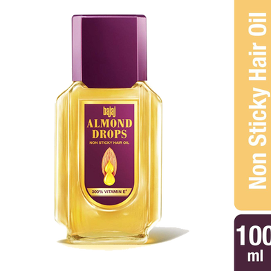 Bajaj Almond Drops Non Sticky Hair Oil - 100 ml