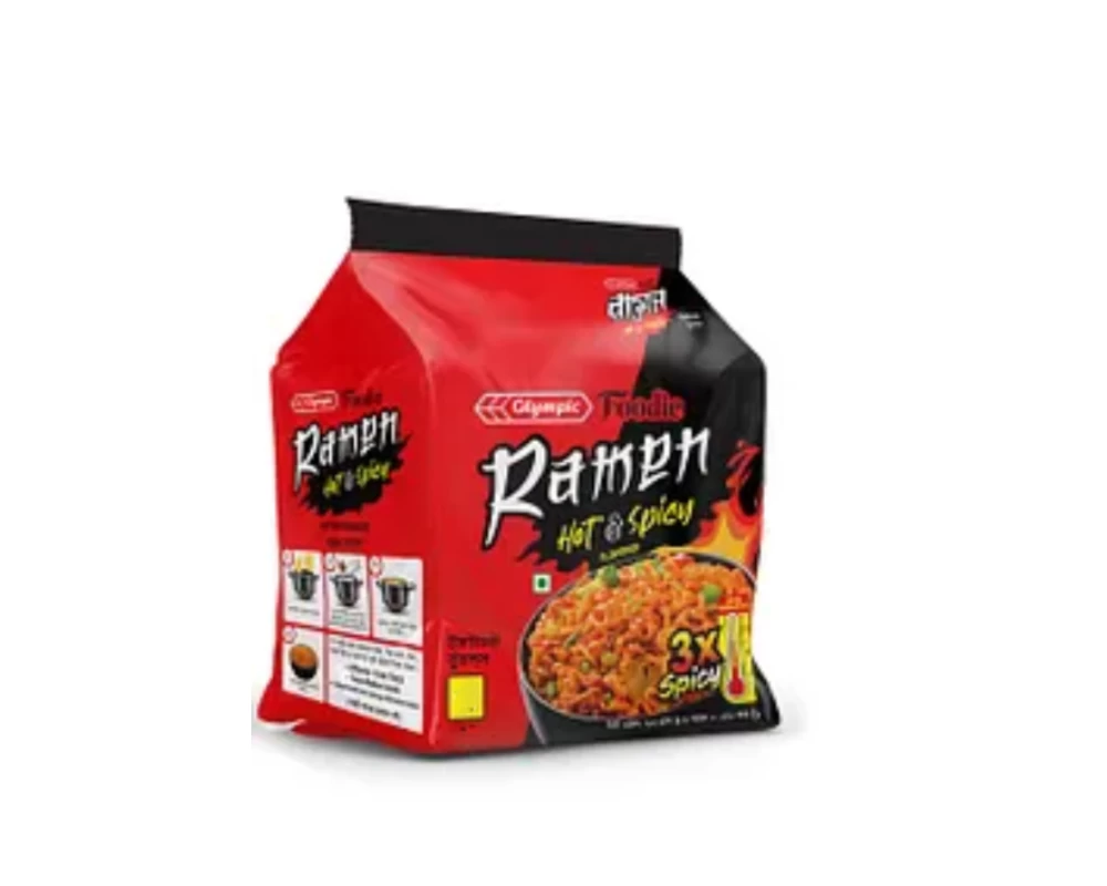 Foodie Ramen hot & spisy 3x 4p