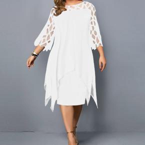 Summer Dress Patchwork Plus Size Evening Dress