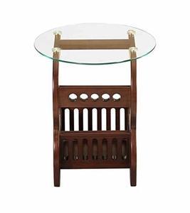 Regal Wooden Sofa Side Table