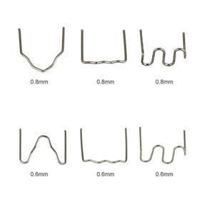 XHHDQES Plastic Thermal Staples, 6 Types Thermal Staples for Plastic Repair Car Bumper Kayak DIY