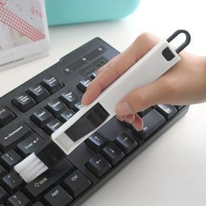 Multipurpose Window Door Keyboard Cleaning Brush Cleaner+ Dustpan 2 In 1 Tool