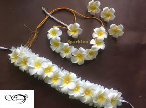 Kath Golap Necklace Women Fashion with Gajra