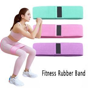 Elastic tension belt-1Set x Resistance Bands-Green&Pink&Purple