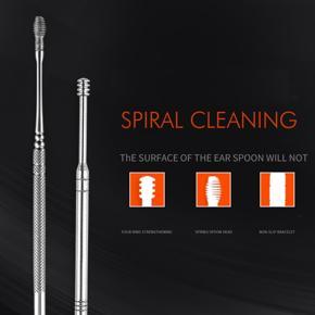 ARELENE 18Pcs Ear Pick Cleaning Set Health Care Tool Ear Cleaner Ear Wax Remover Ear Wax Remover Cleaner Curette Kit
