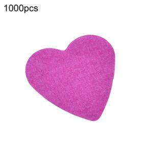 1000Pcs Mixed Color Love Heart Biodegradable Confetti Table Wedding Party Decor