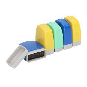 5Pcs Teacher Stamps Up to 1000 Times Portable Mini Size Clear Classroom