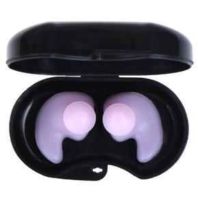 1 Pair Soft Silicone Ear Plugs Reusable Noise Reduction For Sleep