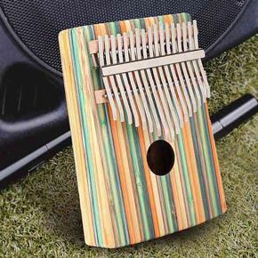 YAEL Thumb Piano 17 Keys Portable Mbira Finger Piano Kit With Tuning Hammer for Kids and Piano Beginners Professional Gifts
