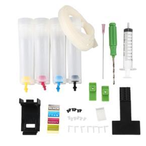 4C Universal CISS for Canon DIY CISS with Drill and Suction Tool and All Accessories Ink Kit Tank