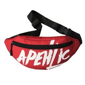 Women Outdoor Sports Street Letter Zipper Chest Waist Bag Fanny Pack Sling Pouch