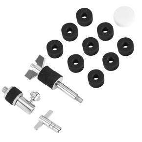 BRADOO Cymbal Replacement Accessories Cymbal Felts Hi-Hat Clutch Felt Hi Hat Cup Felt Cymbal Washer and Drum Keys