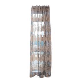 100x270cm Curved Leaves Window Curtain Living Room Balcony Drape Home Decor