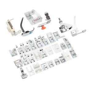 32Pcs Stainless Steel Sewing Machine Presser Foot Set Accessories
