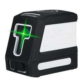 Self-Leveling 2 Lines Green Level Professional Horizontal and Vertical Cross Line Leveling Level Kit with Selectable Lines and Vertical Beam Spread