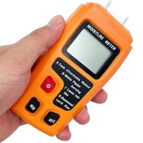 XHHDQES Digital Wood Moisture Meter Wood Humidity Tester Hygrometer Timber Damp Detector Large LCD Display