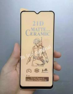 Ceramic Matte Glass Screen protector For TECNO Spark 6 air