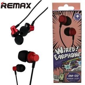 Remax Earphone RM 512 . New Version 2019 - 100% Metal Body