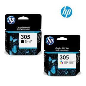 HP 305 Black & Tri-color Ink Cartridge