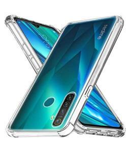 FOR Realme 5i/Realme 6i/Realme 5S/Realme 5 Soft Silicon Transparent Case bumper clear back cover