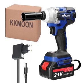 GMTOP 21V Cordless Electric Wrench Brushless Motor Stepless Speed Control High Torque Power Tool Practical Installation Device