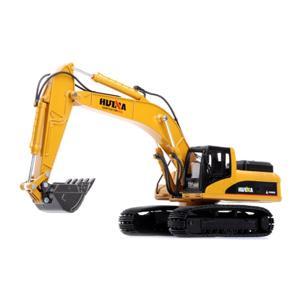 1:50 Alloy Excavator Model High Simulation Engineering Digging Machine KidsToys