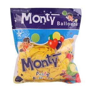 Exclusive Latex Party Balloon 100pcs(Yellow)