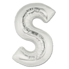 Alphabets  Balloon for Decoration -Silver