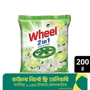Wheel Washing Powder 2In1 Clean And Fresh - 200g