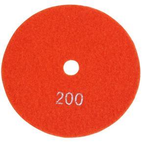 5 inch 125mm Wet Diamond Polishing Pads Marble Granite Grits 200