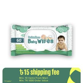 Bashundhara Baby Wipes Pouch 60pcs