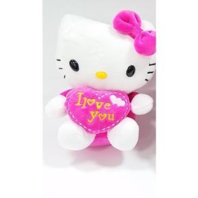 Woolen Hello kitty Stuffed Toy - multy