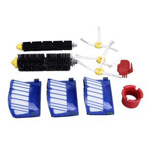 Roller Brush, Blue Remove Debris Side Brushes for Vacuum Cleaner Accessories