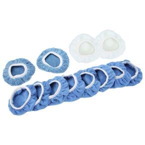 Polishing Bonnet Pads, Fiber Buffer Pad Cover 12 Pcs for Car Polisher