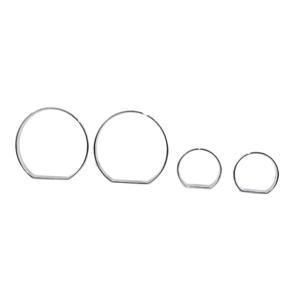 Chrome Gauge Cluster Dashbo-ard Bezel Rings Trim Dial Rings Bezel Speedometer Frame for BMW E46 1999-2006