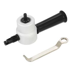 Double Head Nibble Metal Cutting Sheet Nibbler Saw Cutter 360 Degree Adjustable Drill Attachment Power Tool Accessories Cutting Tools