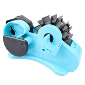 XHHDQES Multiple Roll Cut Heat Tape Dispenser Sublimation for Heat Transfer Tape,Tape Dispenser with 1 Inch and 3 Inch Core Blue