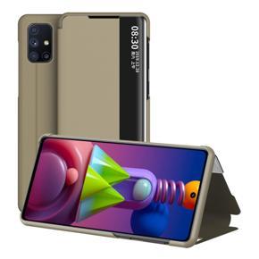 Smart Case For Samsung Galaxy M51 Cover Flip PU Leather Shockproof Window View Cases