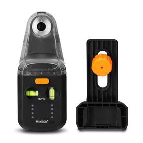 GMTOP MAYILON Electric Drilling Dust Collector Laser Level 2 In 1 Functions Household Wall Electric Suction Vacuum Drilling Dust Collector Dust Cleaning Suction Tools with Laser Level Function Bracket