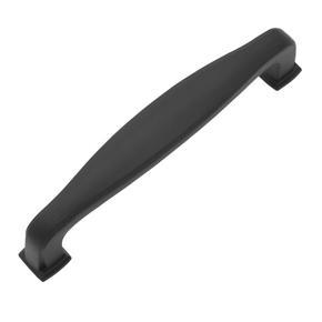 1Pc 128mm Black Kitchen Cabinet Door Pulls Closet Drawer Bedroom Furniture Pull Handle